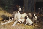 Otto Eerelman Dogs Spain oil painting artist